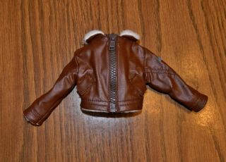 Gi Joe General Patton " Leather " (vinyl) Jacket,  1/6 Scale