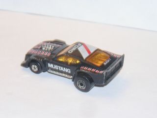 Vintage Matchbox Superfast Ford Mustang Mach 1 RED LIGHT SPECIAL 2