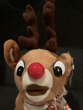 Rare Cvs 1998 12” Rudolph Red - Nosed Reindeer 50th Anniversary Stuffins Misfits