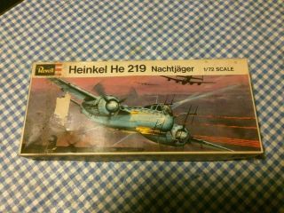 Revell 1/72 Heinkel He 219 Nachtjager H - 112 Model Kit