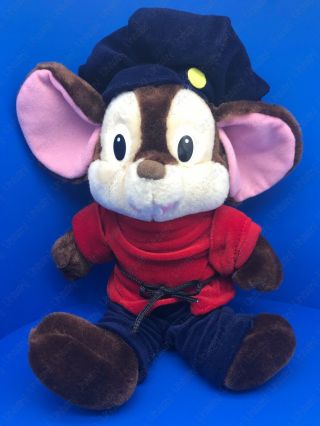 Vintage 1988 Caltoy An American Tail Fievel Goes West Mouse Plush Stuffed Animal