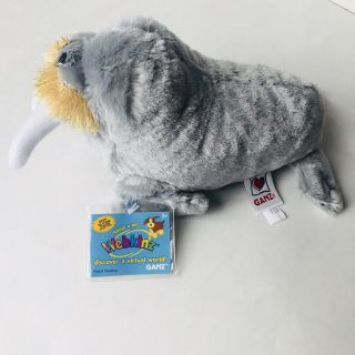 Webkinz Walrus Hm332 Soft Plush Stuffed Animal With Online Code Ganz Gray