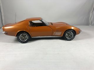 Danbury 1972 Corvette Coupe Ontario Orange 1:24 Read