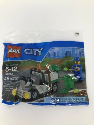 Lego 30313 Trash Truck & Minifigure -