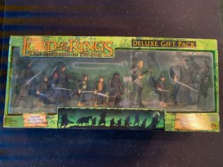 Lord Of The Rings The Fellowship Of The Ring Deluxe Gift Pack Action Figures