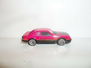 Loose 1997 Hot Wheels 1/64 Pink Mustang Cobra 623 Lace Wheels Ford