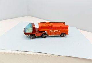 Hot Wheels Heavyweight Fire Engine - Red - Awesome - Vintage Truck Redline