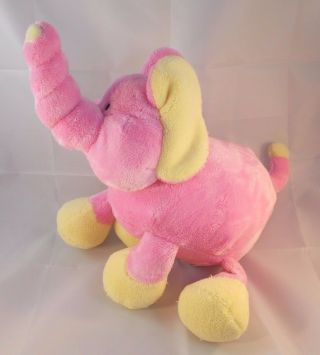 Commonwealth Baby Pink Elephant Plush Lil Sweetez 9 " Tall Stuffed Animal