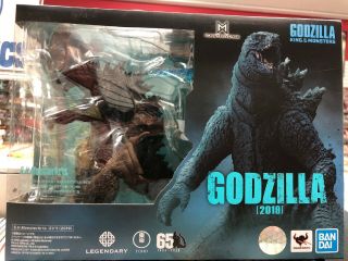 Sh Monsterarts Godzilla 2019 King Of The Monsters Figure Bandai Usa Seller