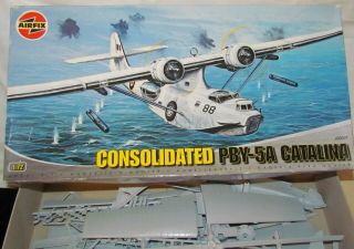 Airfix 1/72nd Scale Consolidated Pby - 5a Catalina Plastic Model Kit A05007