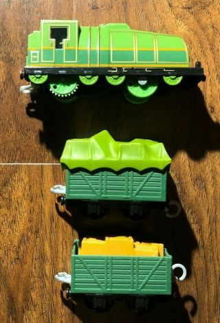 Gator & Cargo Cars Thomas & Friends Motorized Trackmaster Train Mattel 2013