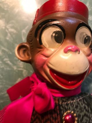 Vintage Organ Grinder Monkey W lenticular Eyes - 3