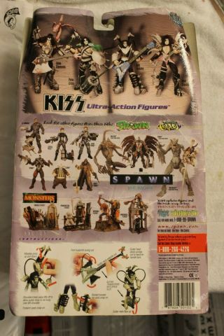 1997 McFarlane Toys Ace Frehley Kiss 8” Ultra - Action Figure Space Sled NIP 2