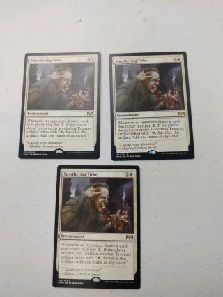 Smothering Tithe - 3x Magic The Gathering Mtg Ravnica Allegiance Card