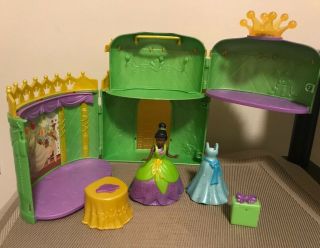 Disney Princess Little Kingdom Tiana Royal Party Palace Castle Polly Pocket Doll