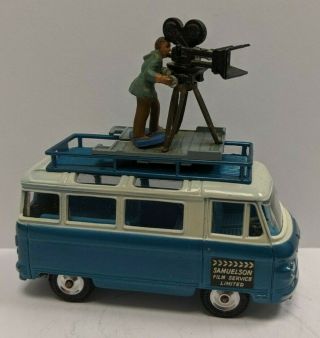 Corgi Toys Commer Bus 2500 Series Samuelson Film W/camera Man Diecast 092619ddc