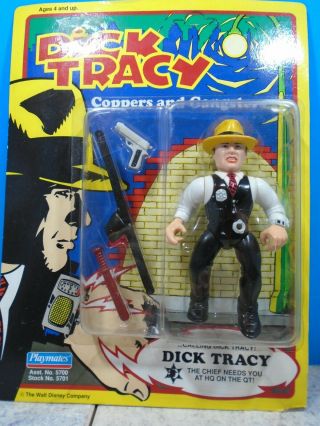 Playmates 1990 Dick Tracy Coppers And Gangsters Action Figure