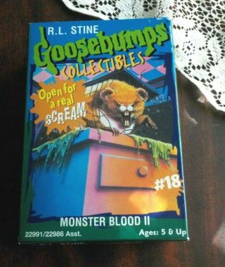 Rl Stine Goosebumps Collectibles Figure Monster Blood Ii 18 Boxed