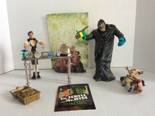 Silent Screamers Dr Jekyll & Mr Hyde Figure Loose Items 8 Inch Figures