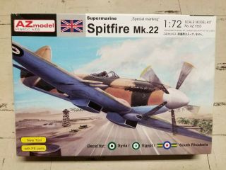 Az Model 1/72 Supermarine Spitfire Mk.  22 South Rhodesia/egypt/syria