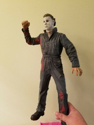 Michael Myers Halloween,  Movie Maniacs Mcfarlane 18” (fun Screaming Sounds)