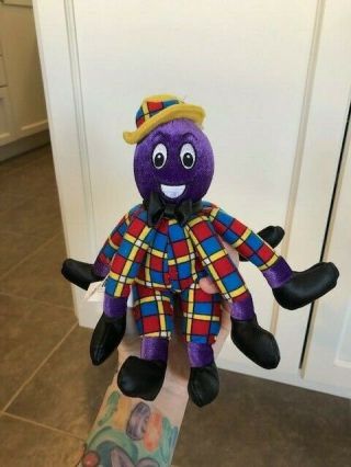 The Wiggles Henry The Octopus Plush Toy 2003 Spin Master