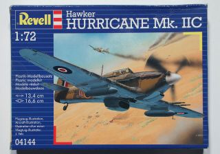 Revell 04144 1/72 Hawker Hurricane Mk.  Iic British Ww2 Fighter