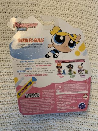 2016 The Powerpuff Girls Bubbles Bulle Action Figure Doll 3
