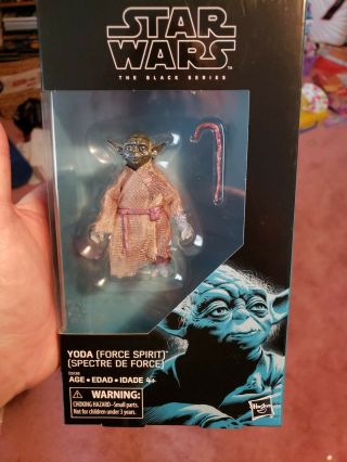 Star Wars Black Series Walmart Exclusive Ghost/force Spirit Yoda The Last Jedi
