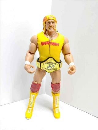 2011 Wwe Mattel Elite Defining Moments Hulk Hogan Figure Loose With Belt & More