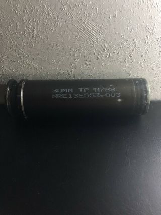 30mm Bullet Shell Shot From A Apache Ah - 64 Helicopter