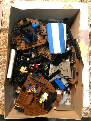 Lego Set 6274 Caribbean Clipper Pirate Ship,  No Box No Booklet