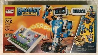 Lego Boost Creative Toolbox 17101 Open Box For Demo