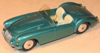 Corgi Toys No 302 Mg " Mga " In Metalic Green.  1957 - 65.  Unboxed