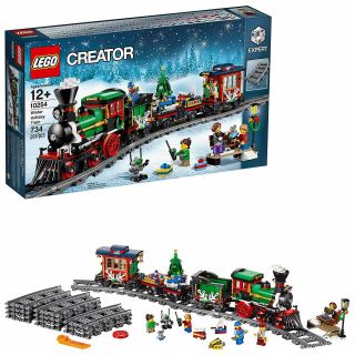Lego Creator Expert Winter Holiday Train 10254 Christmas Train Set With Full And
