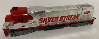 Tyco Ho Scale Silver Streak Alco Century 430 Diesel Locomotive Engine 4301