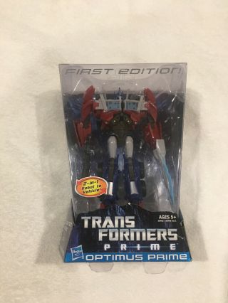 Transformers Prime Optimus Action Figure - First Edition