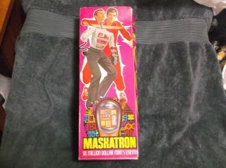 Vintage Kenner Six Million Dollar Man Maskatron The Enemy Robot 1976 Box Only
