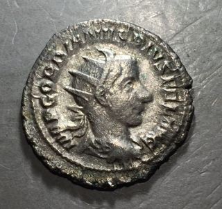 Ancient Rome Gordian Iii 238 - 244 Ad Silver Antoninianus Rome A228