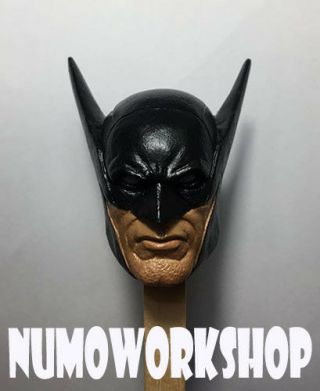 Hero Bat First Appearance 1/6 Scale Custom Unpaint Head For 12 " Body Figure Numo