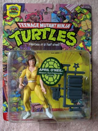 Teenage Mutant Ninja Turtles 1987 25th Anniversary April O 