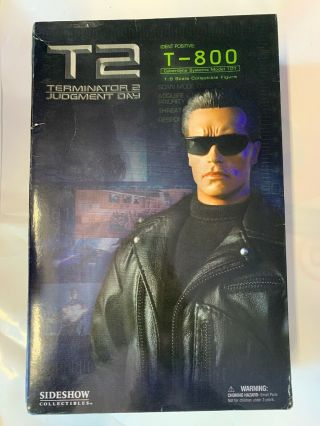 1/6 12 " Sideshow Toys Terminator 2 Arnold Exclusive T2 T800 Action Figure