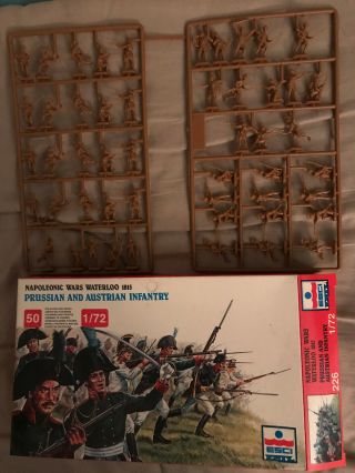 Vintage Esci Ertl Napoleonic Wars Prussian And Austrian Infantry 1/72 Scale 226