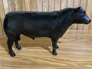 Breyer Black Angus Bull 1993 Made In Usa