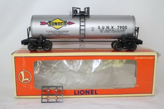 Lionel O Scale 6 - 17910 Sunoco Oil Single Dome Tank Car,  Boxed
