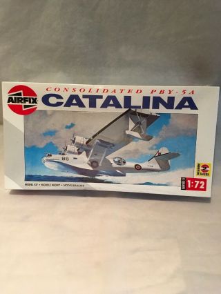 40 - 05077 Airfix 1/72nd Scale Consolidated Pby - 5a Catalina Plastic Model