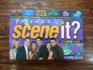 Scene It? Friends Dvd Game Mattel 2005 Complete Very