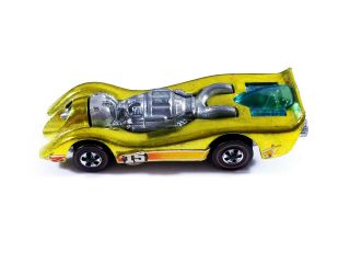 Hot Wheels Redline Jet Threat / 1971 / Yellow / Complete with canopy glass 2