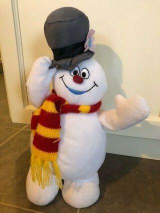 Frosty The Snowman Dancing And Singing Plush Slow Motor
