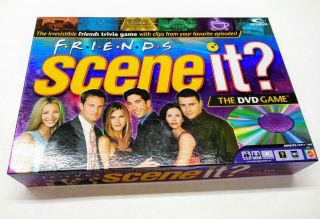 Friends Scene It? The Dvd Trivia Board Game Mattel 2005